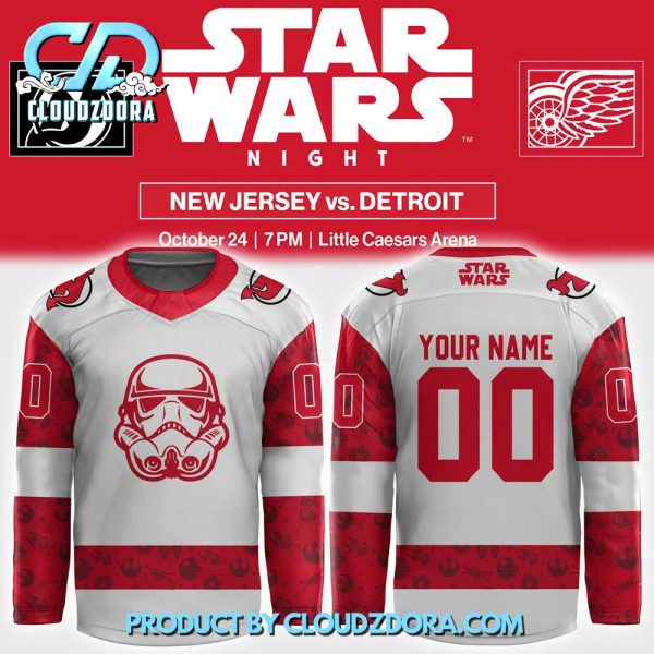 2024 New Jersey Devils x Star Wars Night Hockey Jersey