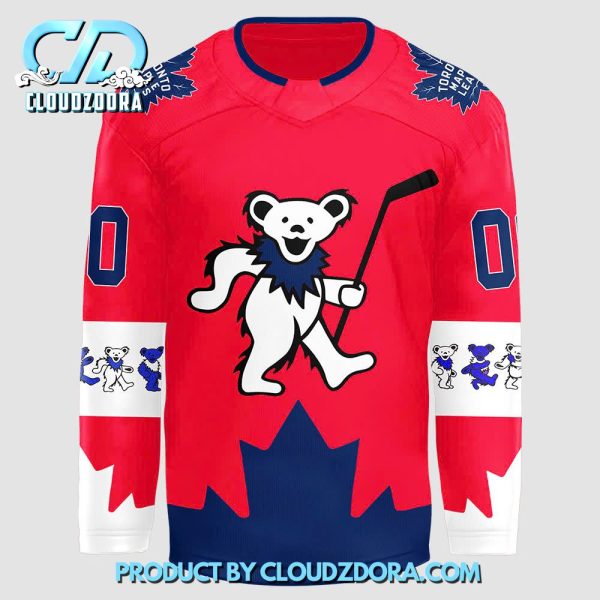 2024 Toronto Maple Leafs x Grateful Dead Night Hockey Jersey