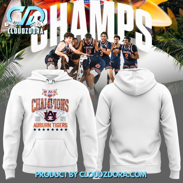 Auburn Basketball 2024 Maui Invitational Champs Hoodie