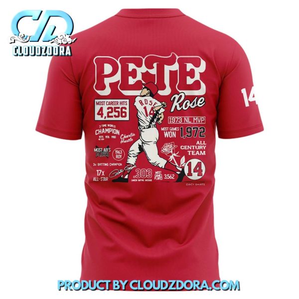 Cincinnati Reds 2024 Honor Pete Rose Shirt