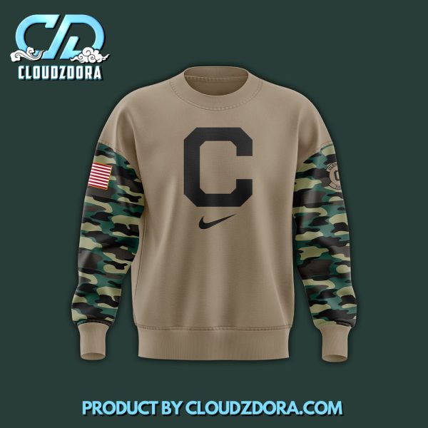 Clemson Tigers Nike Camo 2024 Salute to Service Club Sweatshirt