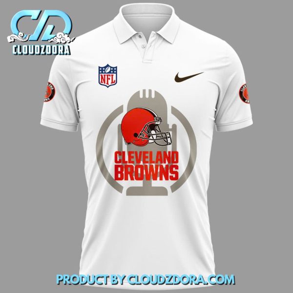 Cleveland Browns Jim Donovan Voice Special Polo Shirt