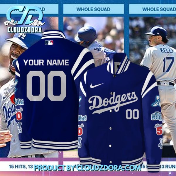 Los Angeles Dodgers MLB Special Customized Baseball Jacket