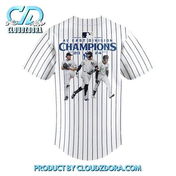 New York Yankees AL East Vision Champions 2024 Baseball Jersey