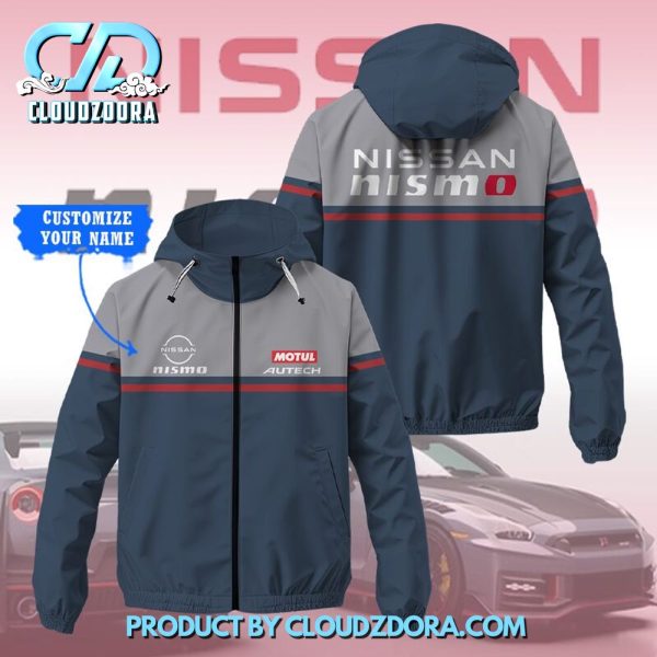 Nissan Motorsports 2024 Custom Name Windbreaker Jacket