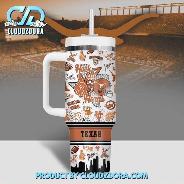 Texas Longhorns Hook’Em Horns Stanley Tumbler