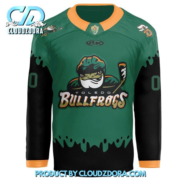 Toledo Walleye x Toledo Bullfrogs New 2024 Hockey Jersey