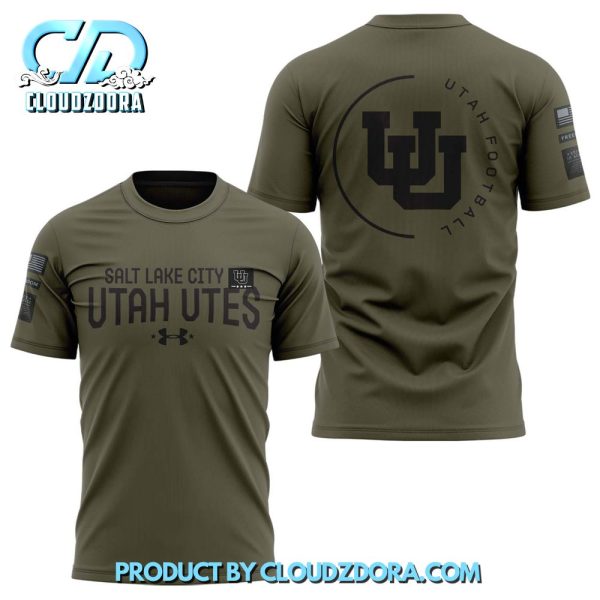 Utah Football Camo 2024 Salute to Service Club Shirt