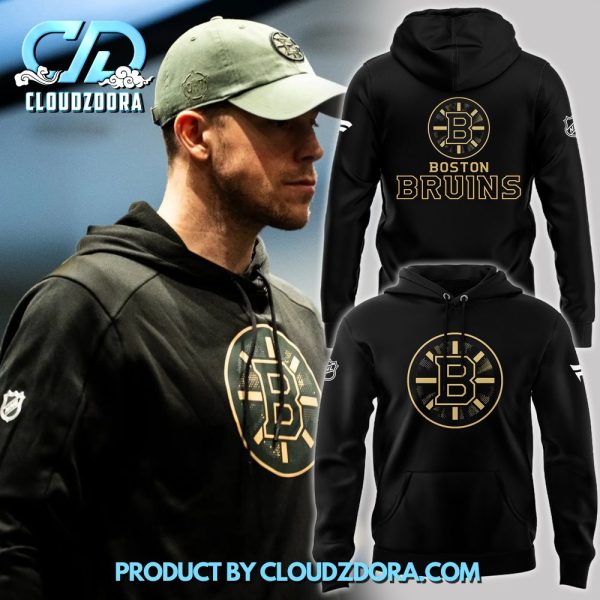 Boston Bruins NHL 2024 Military Appreciation Hoodie