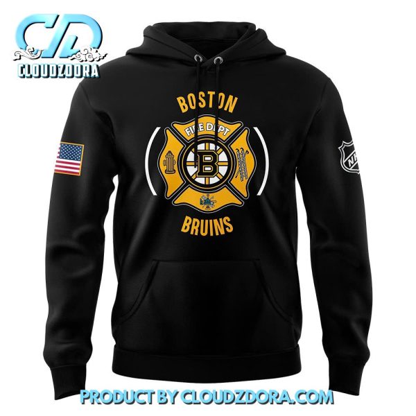 Boston Bruins x 2024 Firefighter Appreciation Night Hoodie