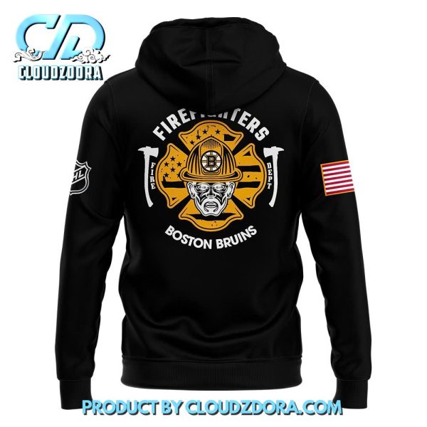 Boston Bruins x 2024 Firefighter Appreciation Night Hoodie