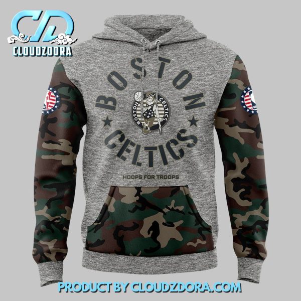 Boston Celtics Hoops For Troops Hoodie