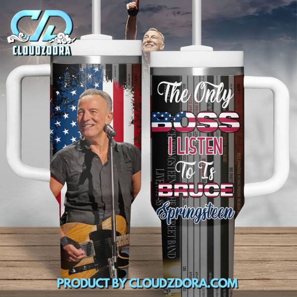 Bruce Springsteen The Only Boss 40oz Stanley Tumbler