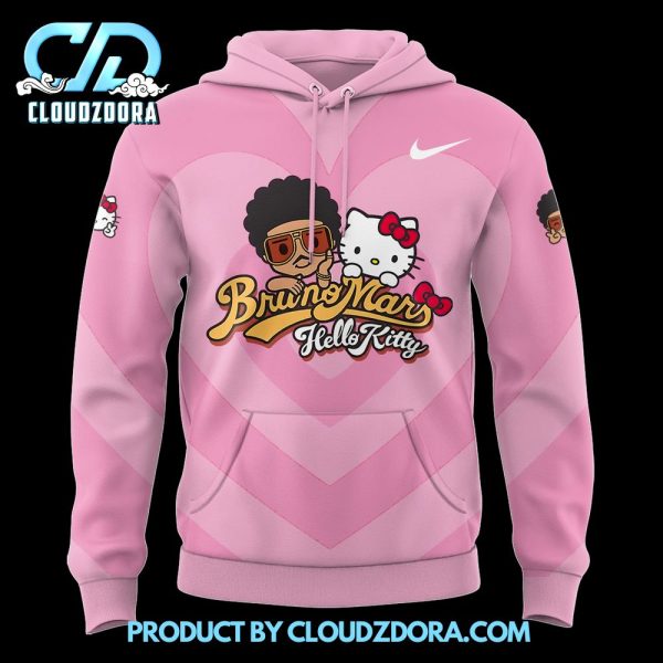 Bruno Mars x Hello Kitty Meet And Greet Hoodie Set