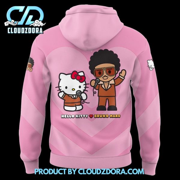 Bruno Mars x Hello Kitty Meet And Greet Hoodie Set