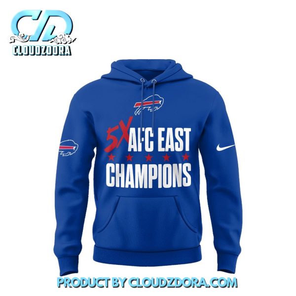 Buffalo Bills Chill Guy 2024 AFC East Division Champions Hoodie Set