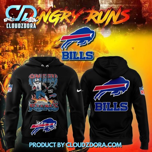 Buffalo Bills Nike 2024 Angry Runs Hoodie