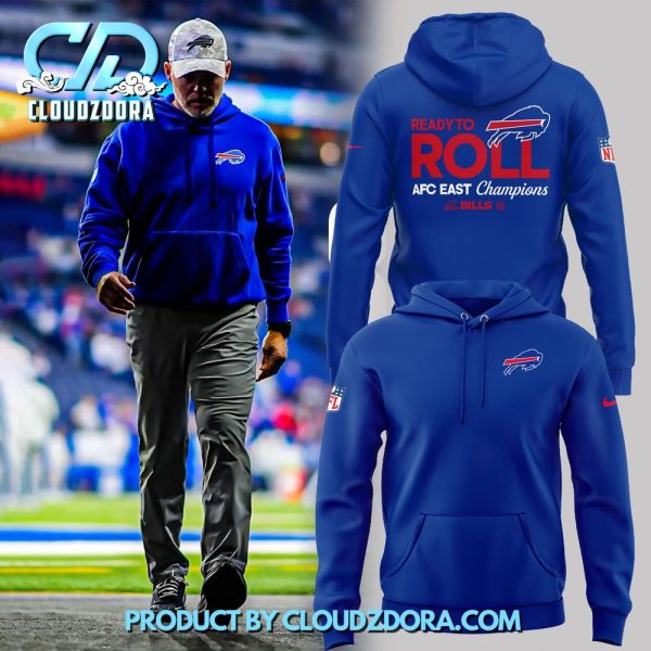 Buffalo Bills Ready To Roll AFC East Champions Hoodie Set