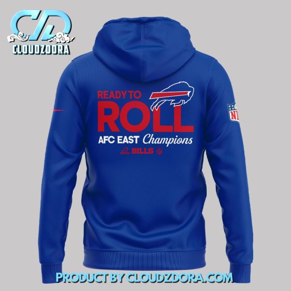 Buffalo Bills Ready To Roll AFC East Champions Hoodie Set