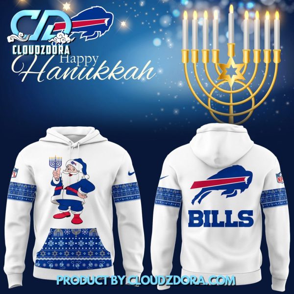 Buffalo Bills x Hanukkah Christmas Hoodie