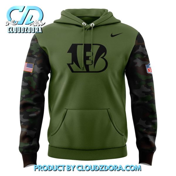 Cincinnati Bengals Special Edition 2024 Veterans Hoodie