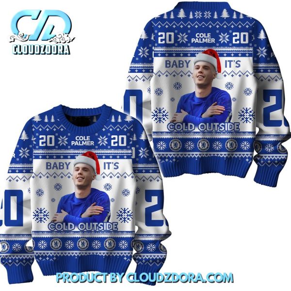 Cole Palmer Chelsea FC Ugly Christmas Sweater