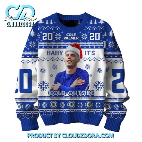 Cole Palmer Chelsea FC Ugly Christmas Sweater