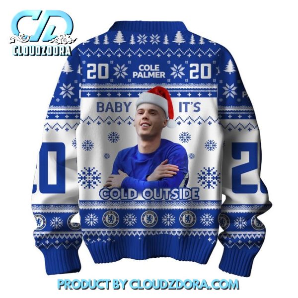 Cole Palmer Chelsea FC Ugly Christmas Sweater