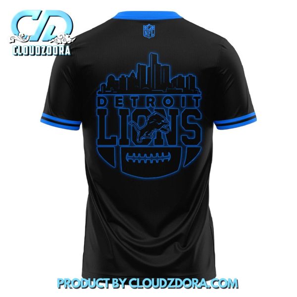 Detroit Lions Back In Black NFL Limited Edition Shirt