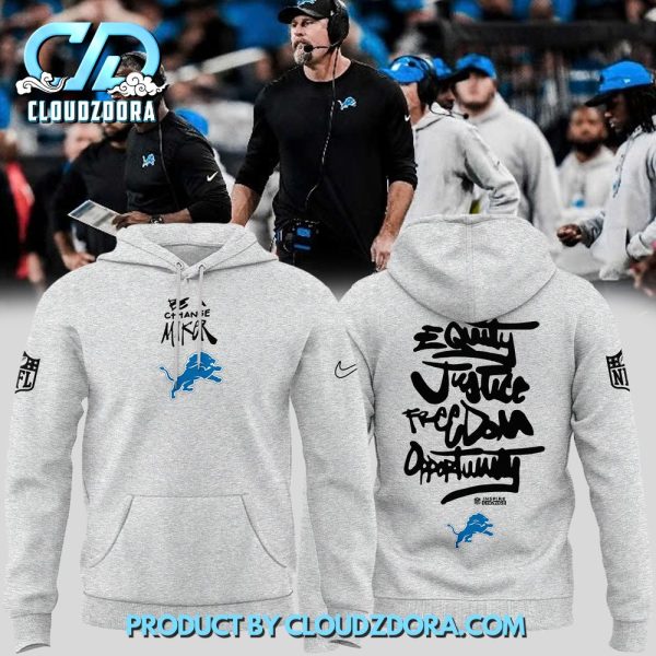 Detroit Lions Be A Change Maker Hoodie