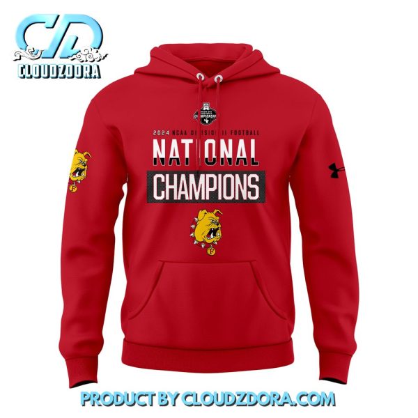 Ferris State Football National Champions 2024 Hoodie Set