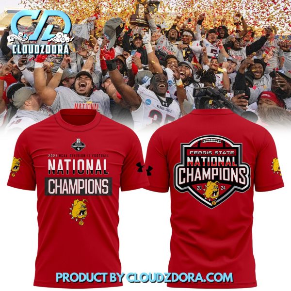 Ferris State Football National Champions 2024 Shirt