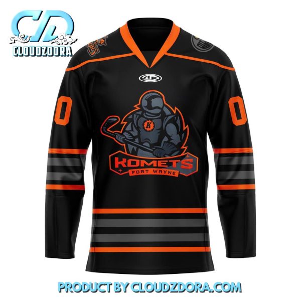 Fort Wayne Komets x Blackout Night 2024 Hockey Jersey