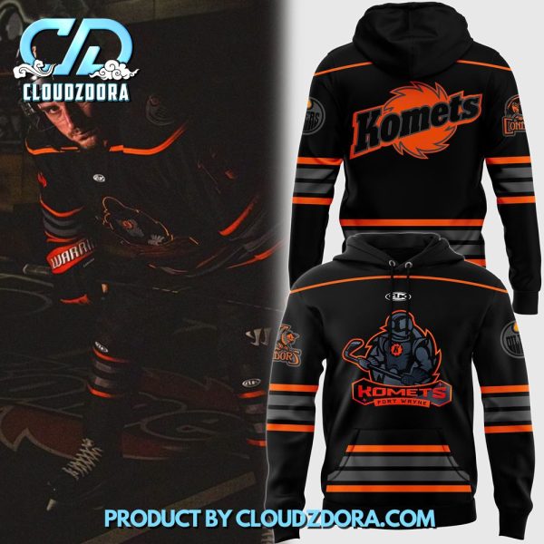 Fort Wayne Komets x Blackout Night 2024 Pullover Hoodie Set