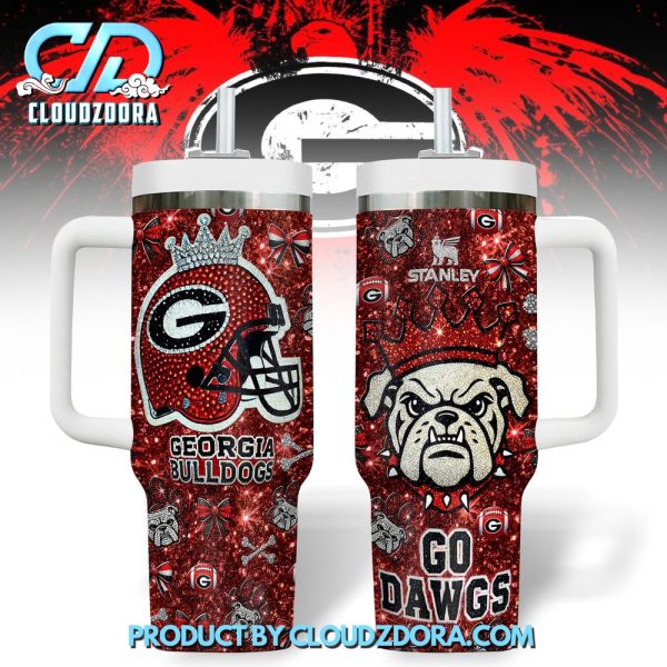 Georgia Bulldogs Football Go Dawgs Twinkle Stanley Tumbler