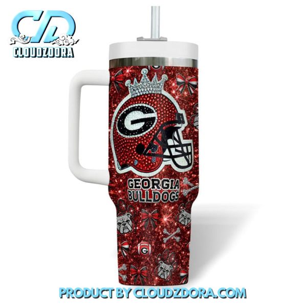 Georgia Bulldogs Football Go Dawgs Twinkle Stanley Tumbler