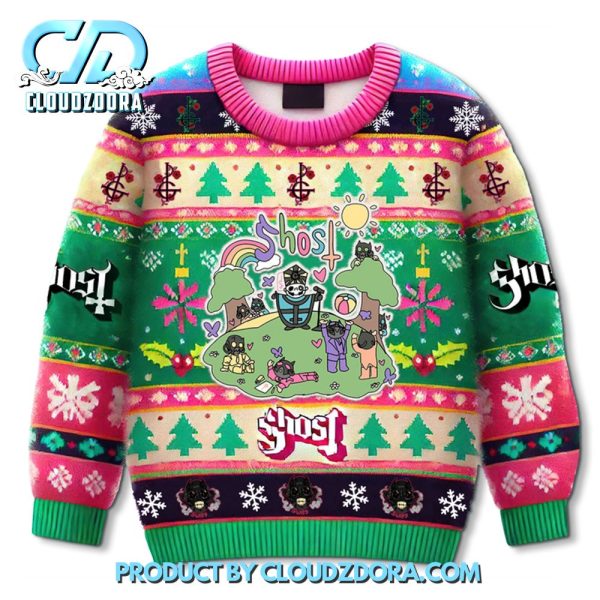 Ghost Band Christmas Special Ugly Sweater