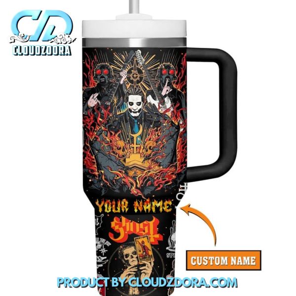 Ghost Band Sisters of Sin Custom Name Stanley Tumbler