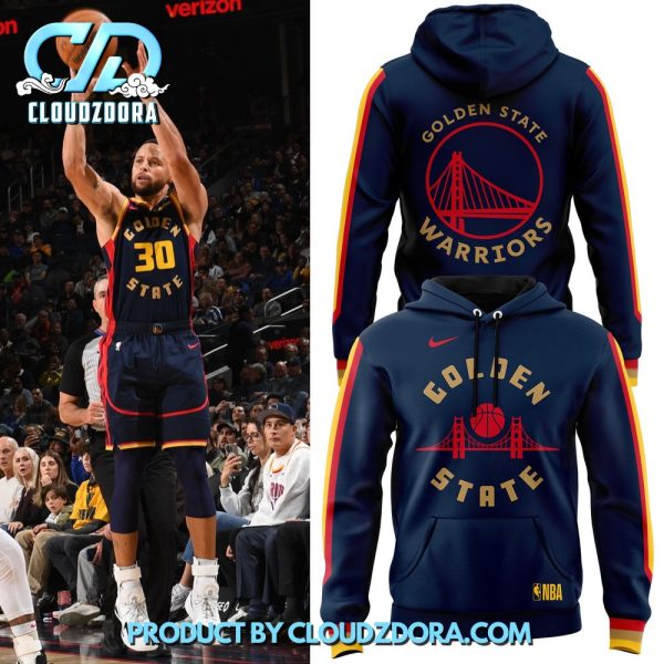 Golden State Warriors Nike City Edition Swingman Hoodie 2024