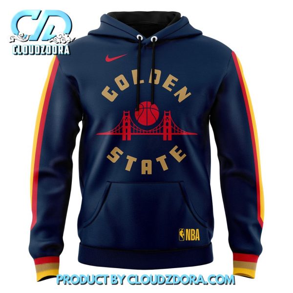 Golden State Warriors Nike City Edition Swingman Hoodie 2024