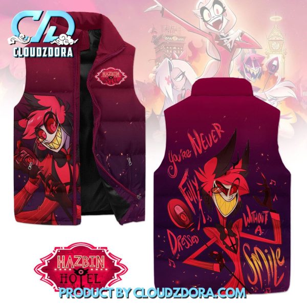 Hazbin Hotel TV Series Sleeveless Puffer Down Vest