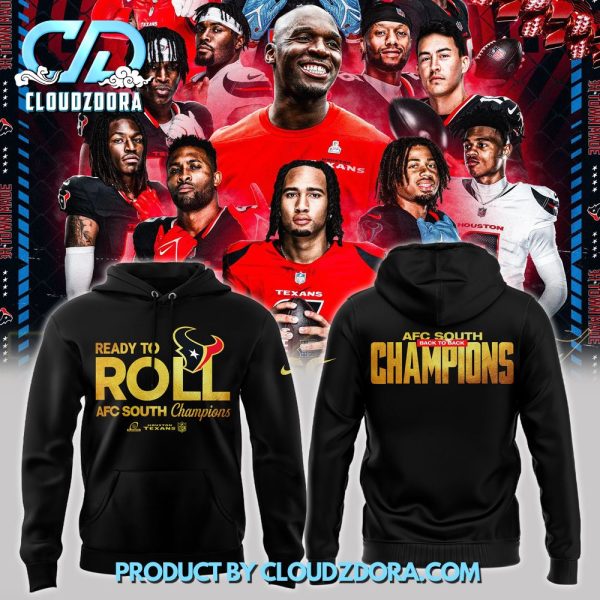 Houston Texans Back To Back Champions Hoodie