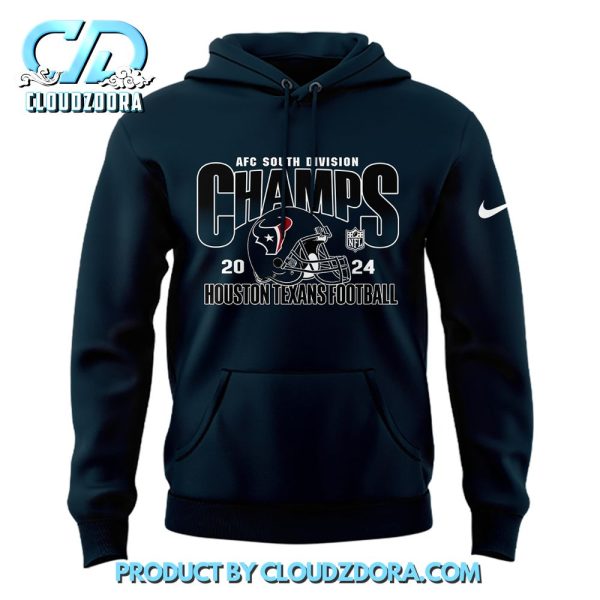 Houston Texans Football AFC South Division Champions Hoodie