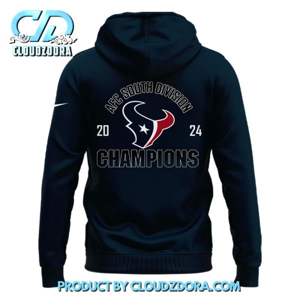 Houston Texans Football AFC South Division Champions Hoodie