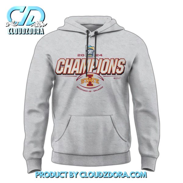 Iowa State Cyclones Bowl Champions Football Hoodie Set