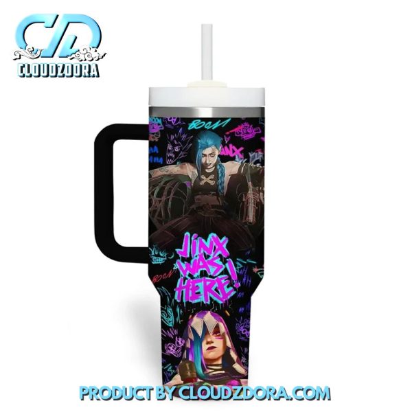 Jinx Arcane TV Series 2024 Stanley Tumbler