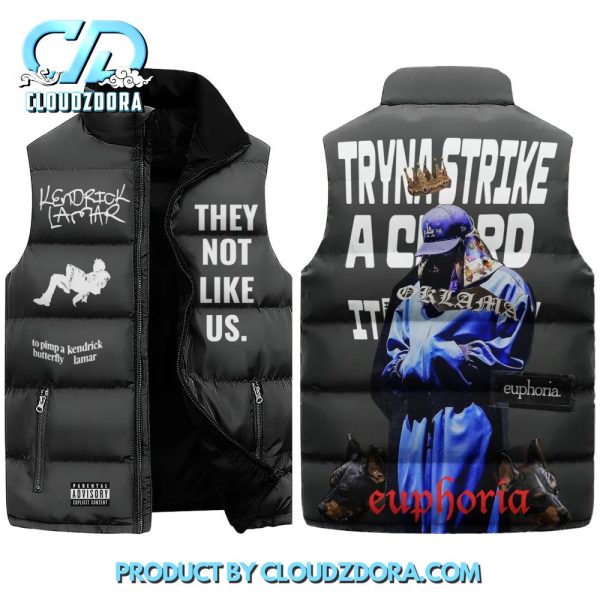 Kendrick Lamar Not Like Us Sleeveless Puffer Down Vest