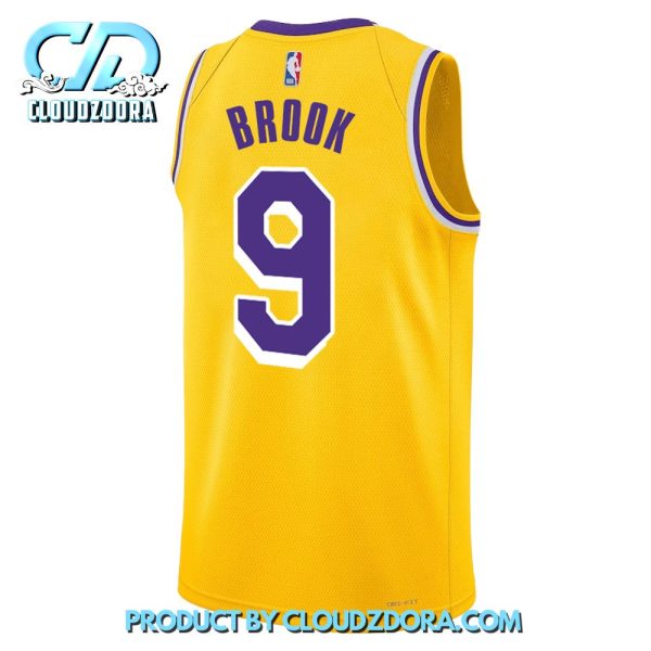 LA Lakers X One Piece Brook Basketball Jersey