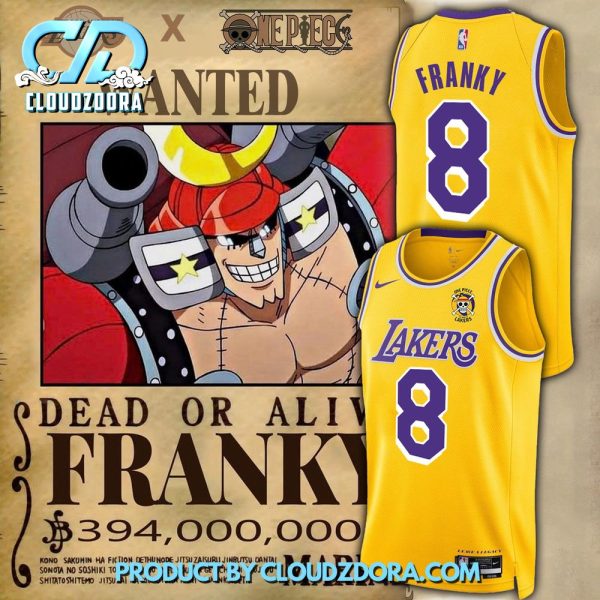 LA Lakers X One Piece Franky Basketball Jersey