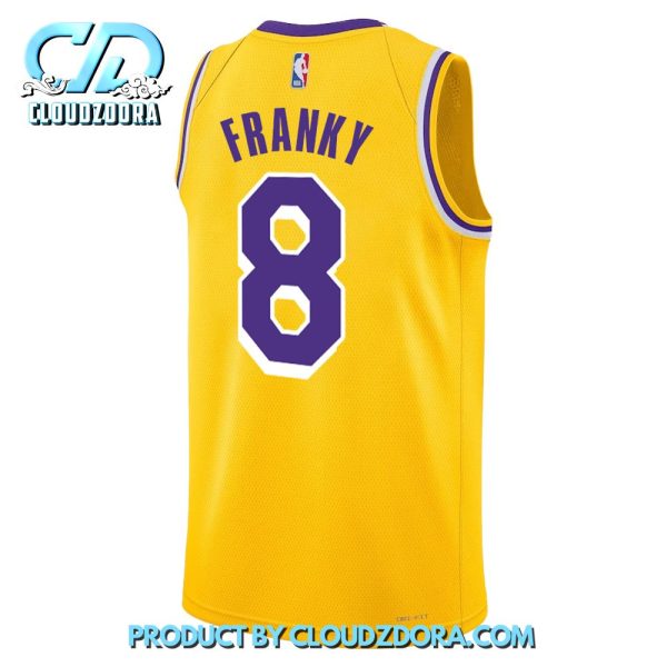 LA Lakers X One Piece Franky Basketball Jersey